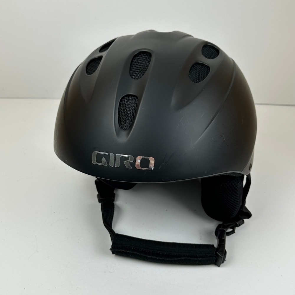 Giro S4 Snow Helmet XL Matte Black Ski Snowboard Vented Protective Gear 59-60.5